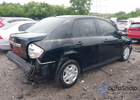 2010 Nissan Versa 1.8S из США, поврежденный, VIN 3N1BC1AP2AL365479